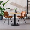 Bronx71 Bistrotisch Nils quadratisch Eichenlook Melamin 60x60x77 cm Bild 4