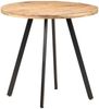 vidaXL Esstisch 80 cm Raues Mangoholz 320483 Bild 5