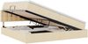 vidaXL LED-Speicherbett mit Matratze Creme 200 x 200 cm Stoff 3371296 Bild 2
