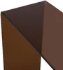 Vente-unique - ALONZO Konsole Glas TransparentBraun - B 35 cm x H 75 cm x L 110 cm Bild 5
