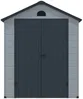 Vente-unique - CESIO Gartenhaus Harz GrauGrau - B 268 cm x H 180 cm x L 176 cm Bild 4