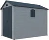 Vente-unique - CESIO Gartenhaus Harz GrauGrau - B 268 cm x H 180 cm x L 176 cm Bild 2