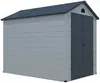 Vente-unique - CESIO Gartenhaus Harz GrauGrau - B 268 cm x H 180 cm x L 176 cm Bild 3