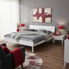 Hasena Trento Ancona Massivholzbett 160x200 Buche weiss deckend, lackiert 25 Bild 2