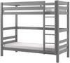 Etagenbett Karolina 210x105x182 Hochbett Massivholz grau Bild 2