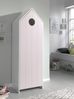 CASAMI Schrank mit 1 Tür pink, Rillenprofil senkrecht, Ausführung MDF lackiert Bild 4