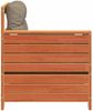 vidaXL Gartensofa mit Armlehne und Kissen Wachsbraun Massivholz Kiefer 844916 Bild 5