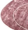 Teppich KANRACH Rosa 200 x 200 cm Viskose Bild 4