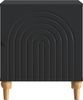 vidaXL Nachttisch Schwarz 43 x 34,5 x 50 cm Holzwerkstoff 894107 Bild 4
