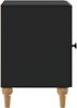 vidaXL Nachttisch Schwarz 43 x 34,5 x 50 cm Holzwerkstoff 894107 Bild 5