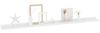 vidaXL Wandregale 4 Stk. Hochglanz-Weiß 115x9x3 cm 326657 Bild 3