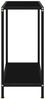 vidaXL Konsolentisch Schwarz 60 x 35 x 75 cm Hartglas [322828] Bild 3