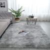 Pauwer Hochflor-Teppich Plüsch Shaggy Teppich 80 x 160 cm Hellgrau Indoor Anti-Rutsch Bild 5