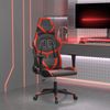 vidaXL Gaming-Stuhl mit Massagefunktion Schwarz und Rot Kunstleder 345424 Bild 2