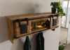 Wandregal Mango / Altholz 115x30x45 natur lackiert RAILWAY LUX #150 Bild 2