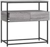 Konsolentisch, Beistelltisch, Konsole Grau Sonoma 75x40x75 cm Holzwerkstoff Bild 5