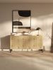 Selsey ‘Telire’ Sideboard 3-türig mit drei Schubladen und Lamellenfront, 154 cm – Eiche Artisan Bild 2