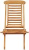 vidaXL Gartenstuhl Klappbar 50x90x69 cm Massivholz Teak 319163 Bild 2