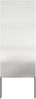 vidaXL Garten Sichtschutz-Leinwand Silber 50 x 140 cm Edelstahl 876291 Bild 2