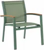 Vente-unique - TAIPIVAI Garden dining set Metall Grün - B 61 cm x H 89 cm x L 55 cm Bild 3