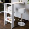 Barhocker 2er Set Weiß 33 x 92 cm 2 Teilig Vicco Bild 5