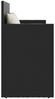 vidaXL Gartenbank mit Kissen Schwarz Poly Rattan 365760 Bild 5