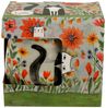 DUO ART GALLERY Fassbecher 430 ml CAT'S WORLD – MEADOW mit Teesieb, New Bone China Porzellan Bild 4