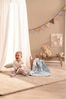 Babydecke Babydecke Lovely Elephants, Biederlack, Babydecke Lovely Elephants mit kleinen Elefanten Bild 3
