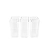 6er Gläser-Set 350 ml Longdrinkgläser, Cocktailglas, Quadratische Glas, Transparent Bild 3