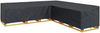 vidaXL Möbelbezug Schwarz 325 x 325 x 80 cm 420D Oxford Stoff 4105673 Bild 3
