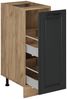 Apothekerschrank R-Line Anthrazit Landhaus 30 cm , AP Anthrazit Vicco Bild 5