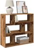 vidaXL Bücherregal/Raumteiler Altholz-Optik 100x33x94,5 cm 854443 Bild 3