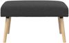 vidaXL Bank Uni Dunkelgrau 80 x 40 x 46 cm Bouclé 42038408 Bild 5