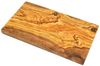 Olivenholz-erleben Frühstücksbrett eckig aus hochwertigem naturbelassenem Olivenholz, Massivholz, (Set, 6-St, 6x Frühstücksbrett eckig), Mediterraner Look, einzigartige Maserung, je Gr. 25x15 cm Bild 2