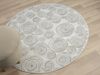 Teppich CERCHI rund Creme-Multi 120 x 120 cm Bild 2