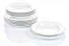Retsch Arzberg Tafelservice Teller Set, HEIKE WEISS, Geschirr-Set 12-teilig, aus Porzellan, rund (12-tlg), 6 Personen, Porzellan, Tafelgeschirr in zeitlosem Design - für jeden Anlass und jedes Alter Bild 4