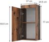 Hängeschrank Luna Oldstyle 37 x 77 cm Vicco Bild 2