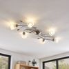 Lindby Deckenleuchten Yannie, Metall, Alu IP20, 6 x 4,5 W LED Bild 3