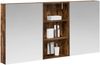 vidaXL Badezimmerschrank-Set 3 pcs 140 x 14,5 x 70 cm Holzwerkstoff 3403780 Bild 3