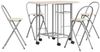 vidaXL Ausklappbarer Esstisch fünfteilig MDF 243901 Bild 2