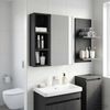 vidaXL Badezimmer-Wandschrank Schwarze Eiche 20 x 16 x 62,5 cm 889304 Bild 5