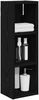 vidaXL Badezimmer-Wandschrank Schwarze Eiche 20 x 16 x 62,5 cm 889304 Bild 3