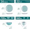 Vancasso Macaron 16-teilig Porzellan Tafelservice bunt, Geschirrset für 4 Bild 2