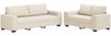 vidaXL Sofa 2 pcs Beige 221 x 80 x 82 cm Leinenmischgewebe 3324688 Bild 2