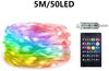 PRIISF LED-Lichterkette Lichtschlauch Lichterschlauch Programmierbar USB RGB Streifen Xmas, App Controller Bluetooth Musik Sync Lampe DIY Weihnachten Bild 2