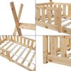 Kinderbett Helsingborg 70x140 cm Holzfarben [en. casa] Bild 4
