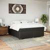 vidaXL Boxspringbett mit Matratze Schwarz 180x200 cm Kunstleder 3285221 Bild 3