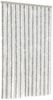 vidaXL Fliegenvorhang Hellgrau und Weiß 100x220 cm Chenille 377316 Bild 2