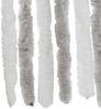 vidaXL Fliegenvorhang Hellgrau und Weiß 100x220 cm Chenille 377316 Bild 5