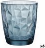 Becher Bormioli Rocco Diamond Blau Glas (390 Ml) (6 Stück) Bild 3